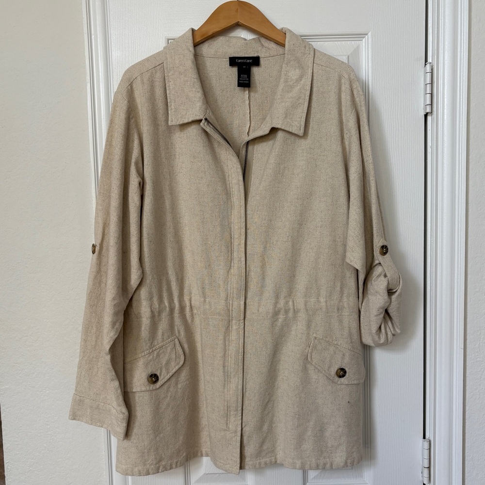 Karen Kane On Safari Cargo Jacket